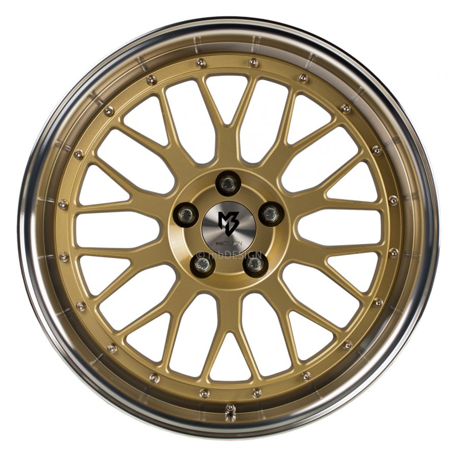 mbDESIGN<br>LV1 - Gold poliert (18x7.5)